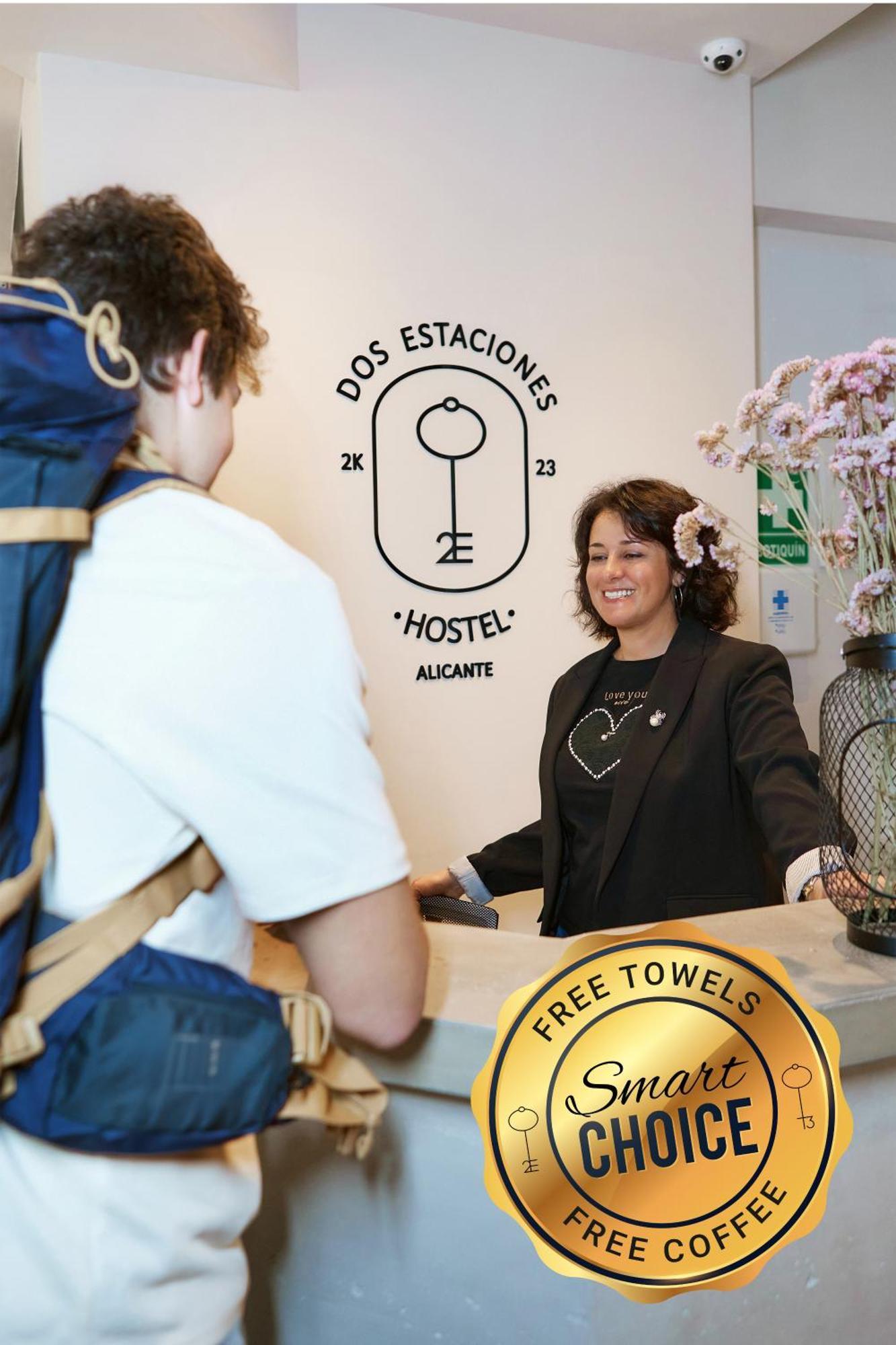 Hostel Dos Estaciones - Free Towels, Coffee & Tea, Remote Check-In Αλικάντε Εξωτερικό φωτογραφία